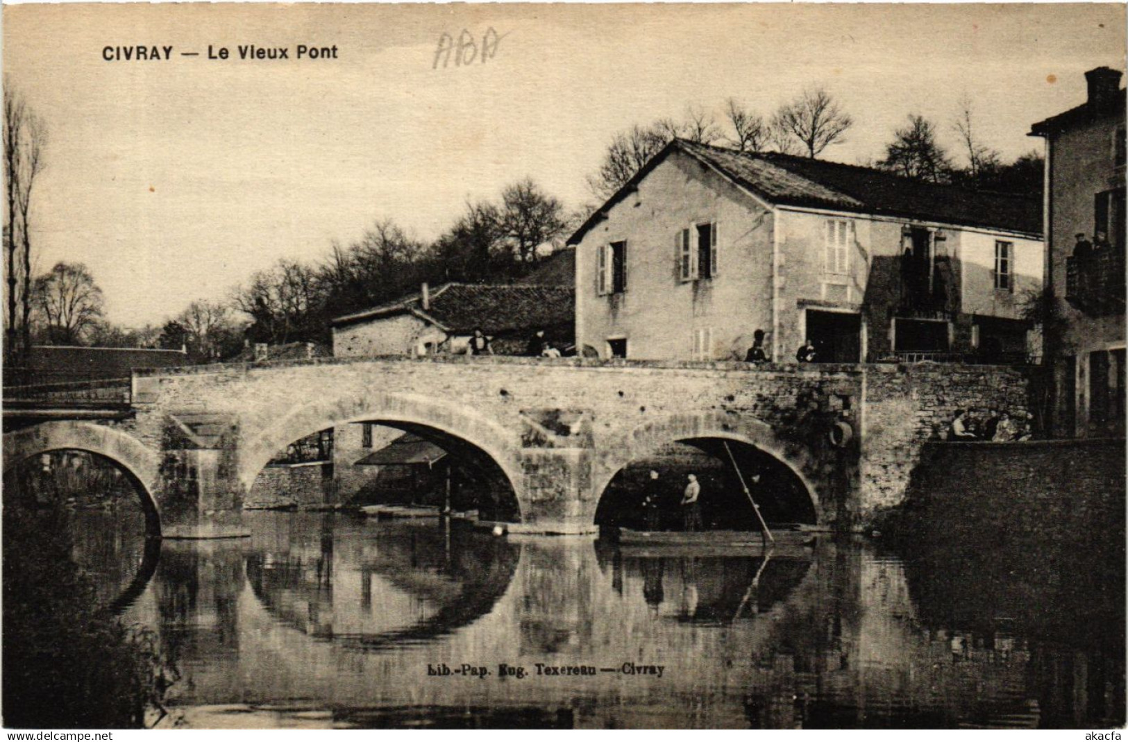 CPA CIVRAY - Le Vieux Pont (365529)