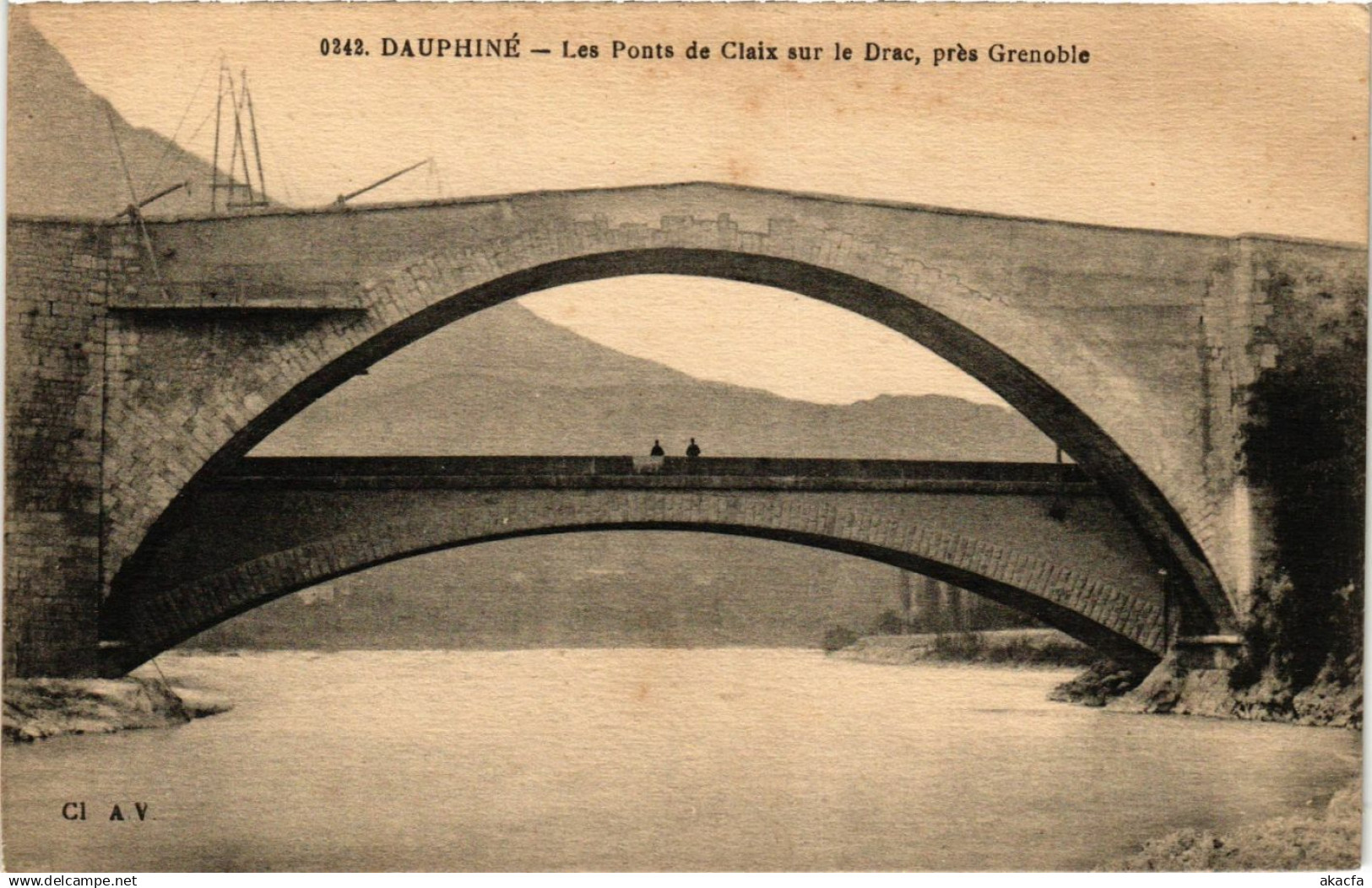 CPA Claix - Les Ponts de Claix sur le Drac - pres Grenoble FRANCE (962109)