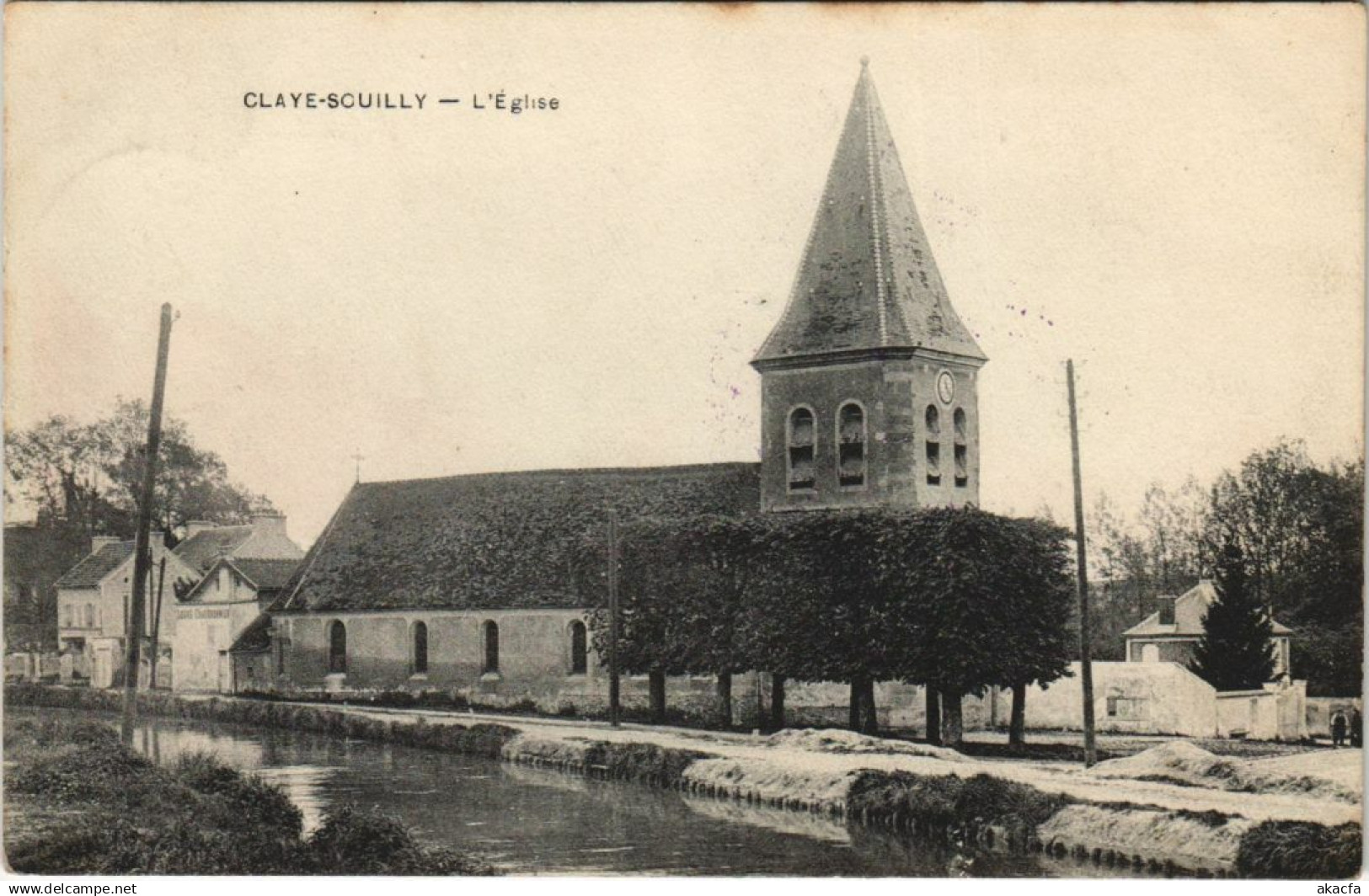 CPA CLAYE-SOUILLY - L'Église (120299)