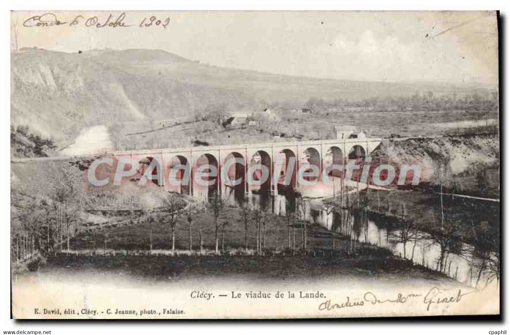 CPA Clecy Le Viaduc De La Lande