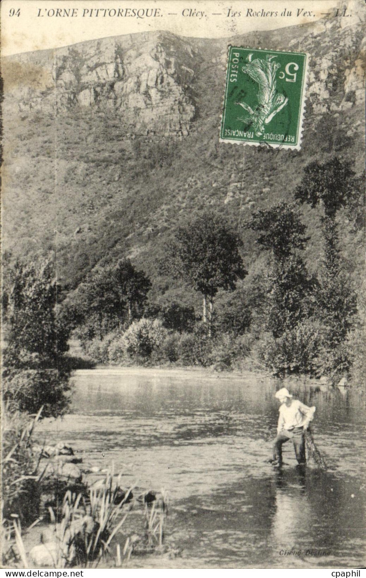 CPA Clecy Les Rochers de Vex