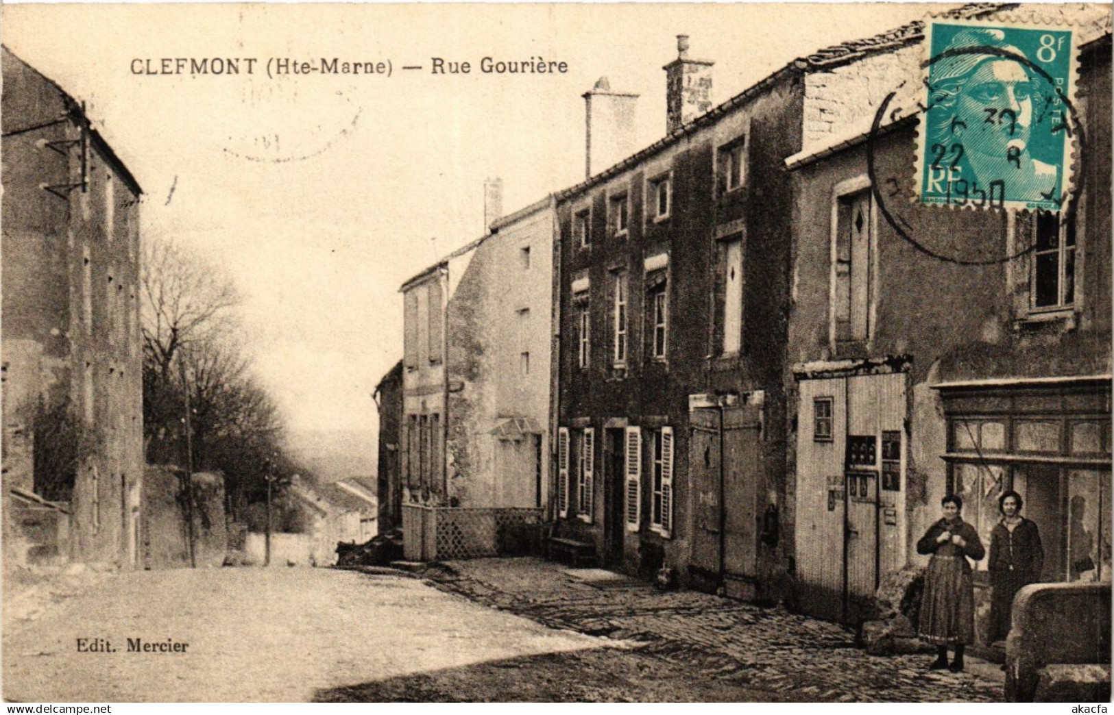 CPA CLEFMONT - Rue Gouriere (368717)