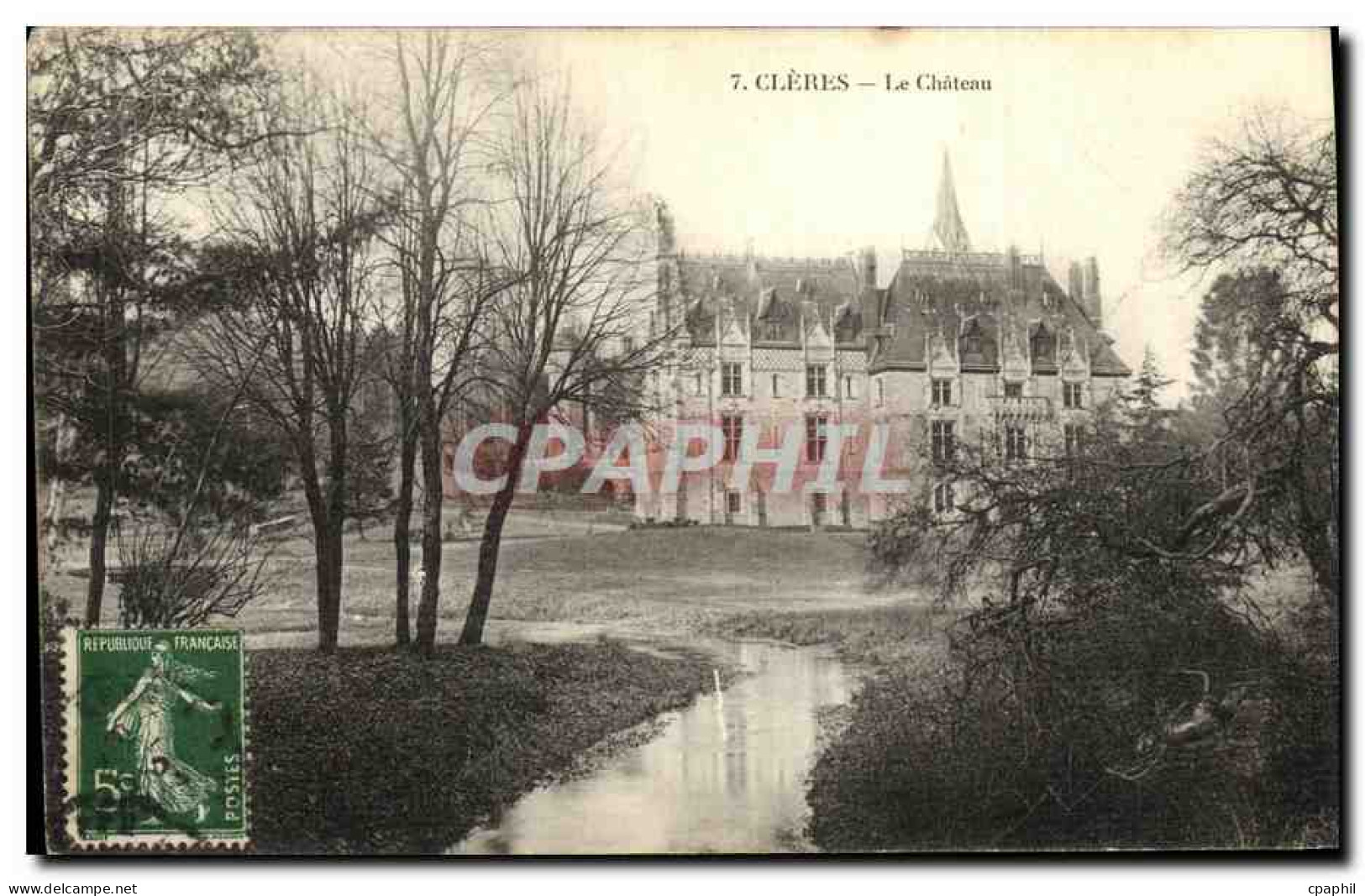 CPA Cleres Le Chateau