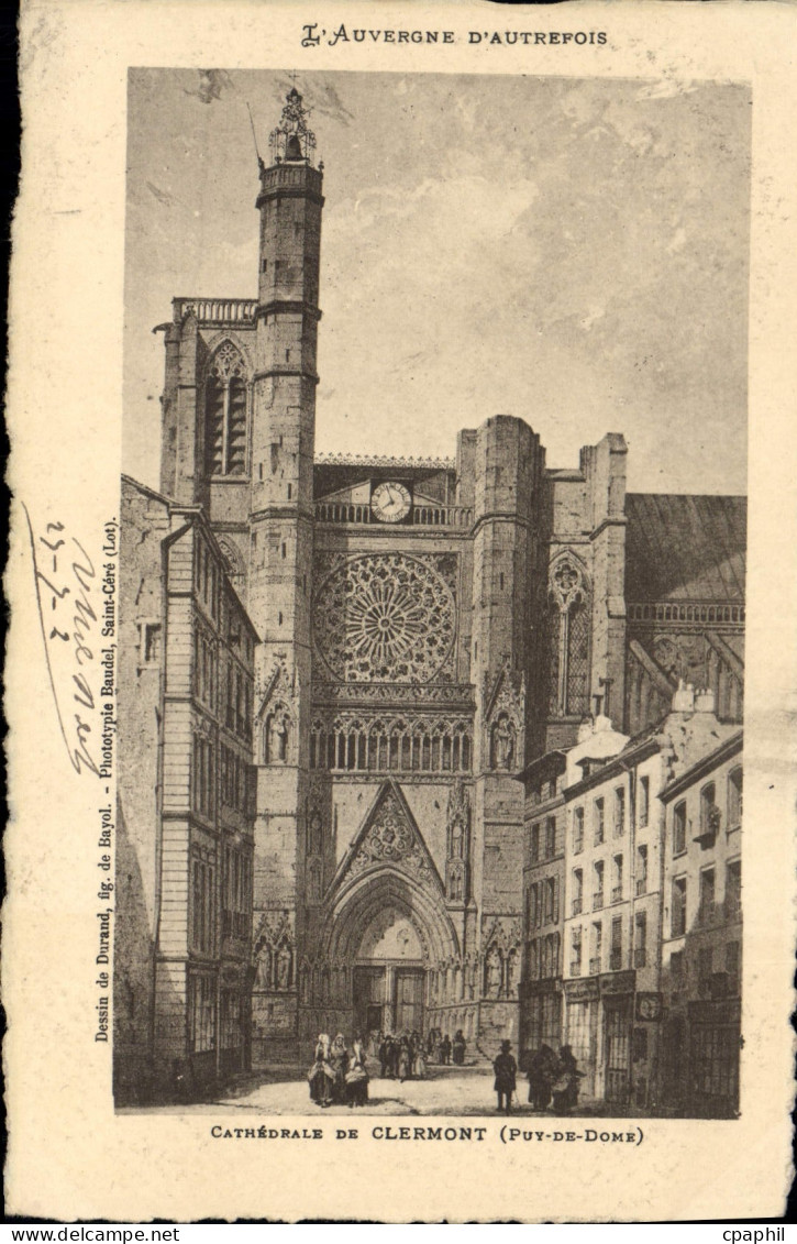 CPA Clermont Cathedrale