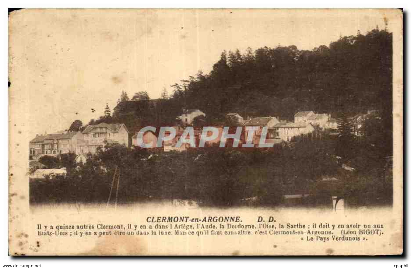 CPA Clermont en Argonne
