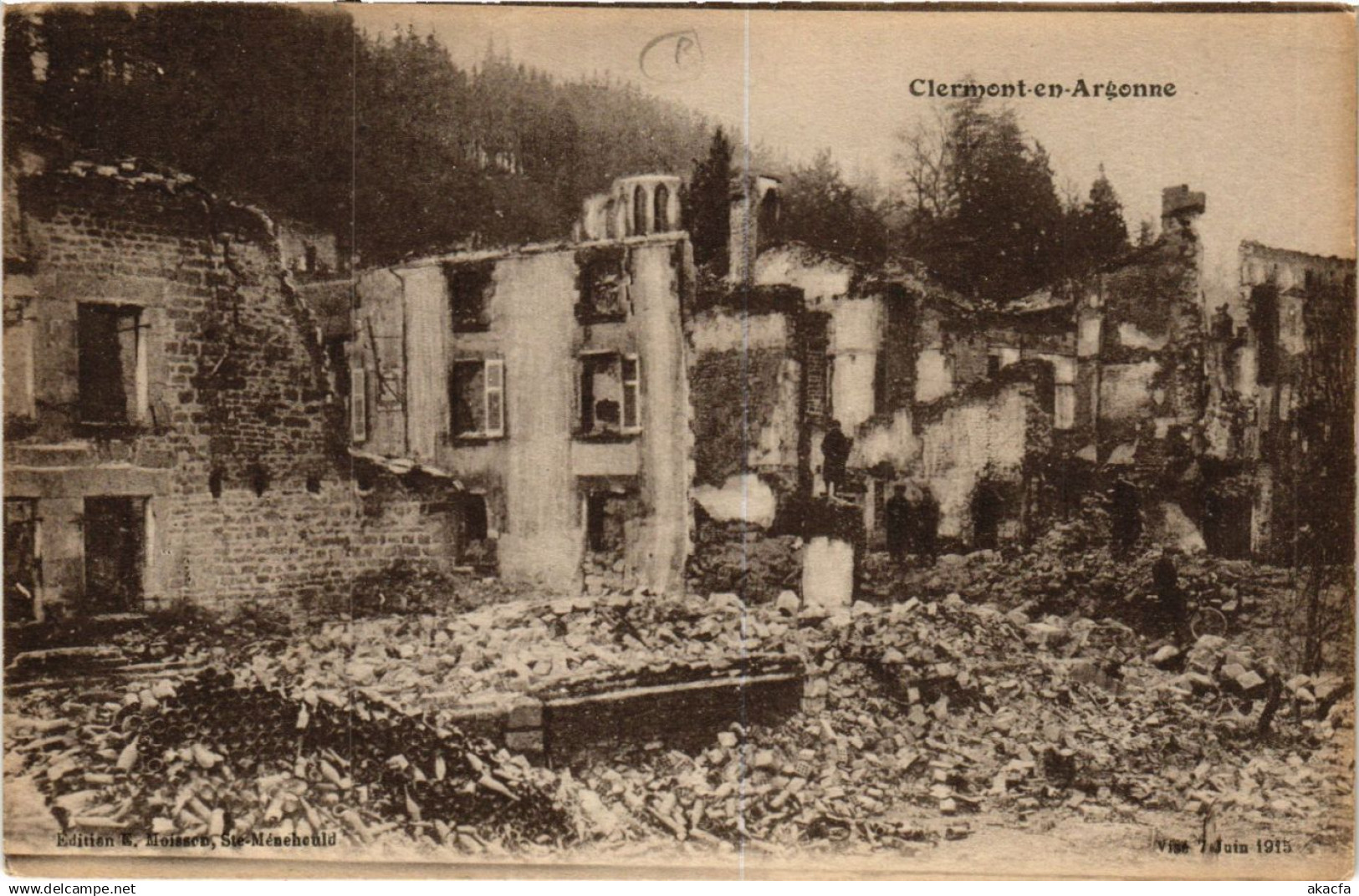 CPA CLERMONT-en-ARGONNE (432369)