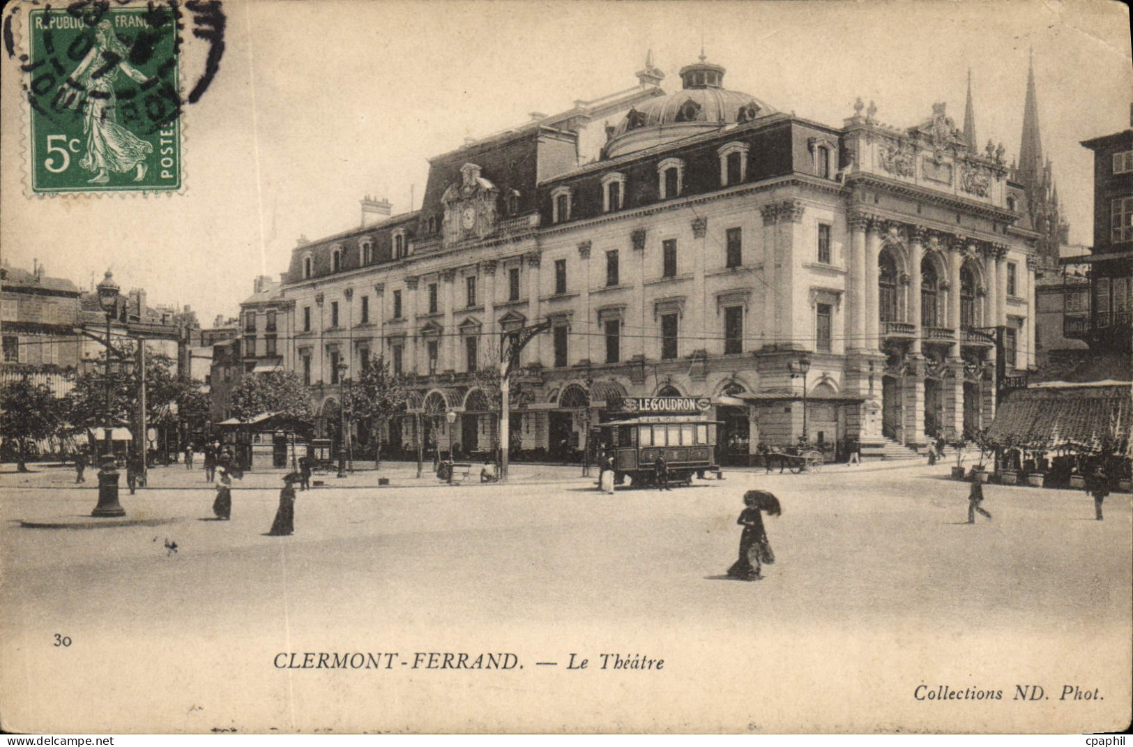 CPA Clermont Ferrand Le Theatre