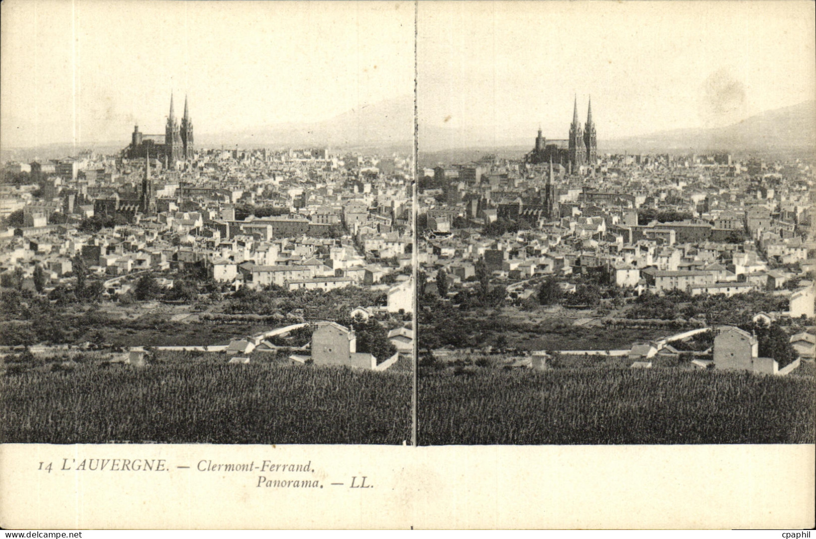 CPA Clermont Ferrand Panorama