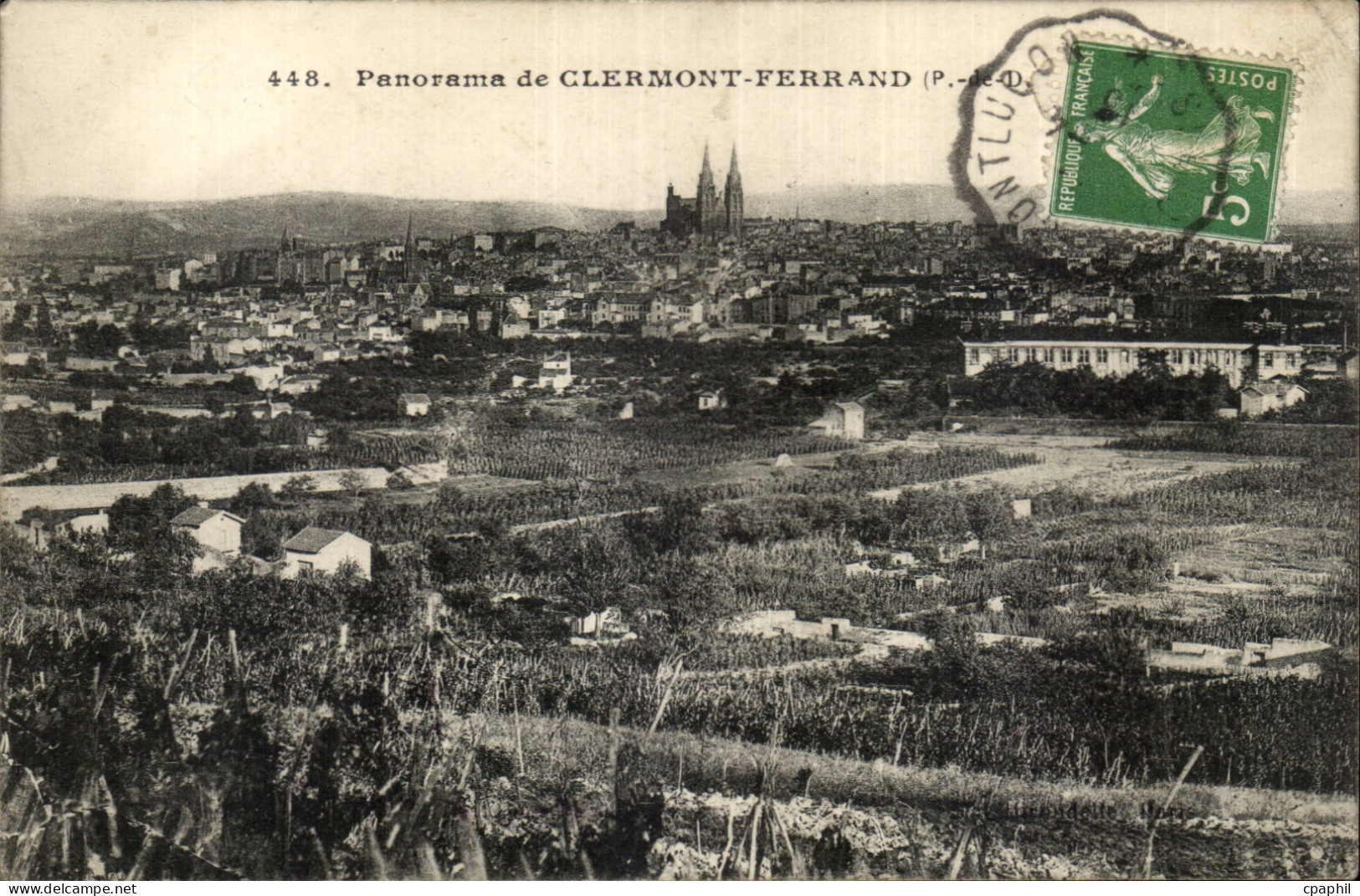 CPA Clermont Ferrand Panorama