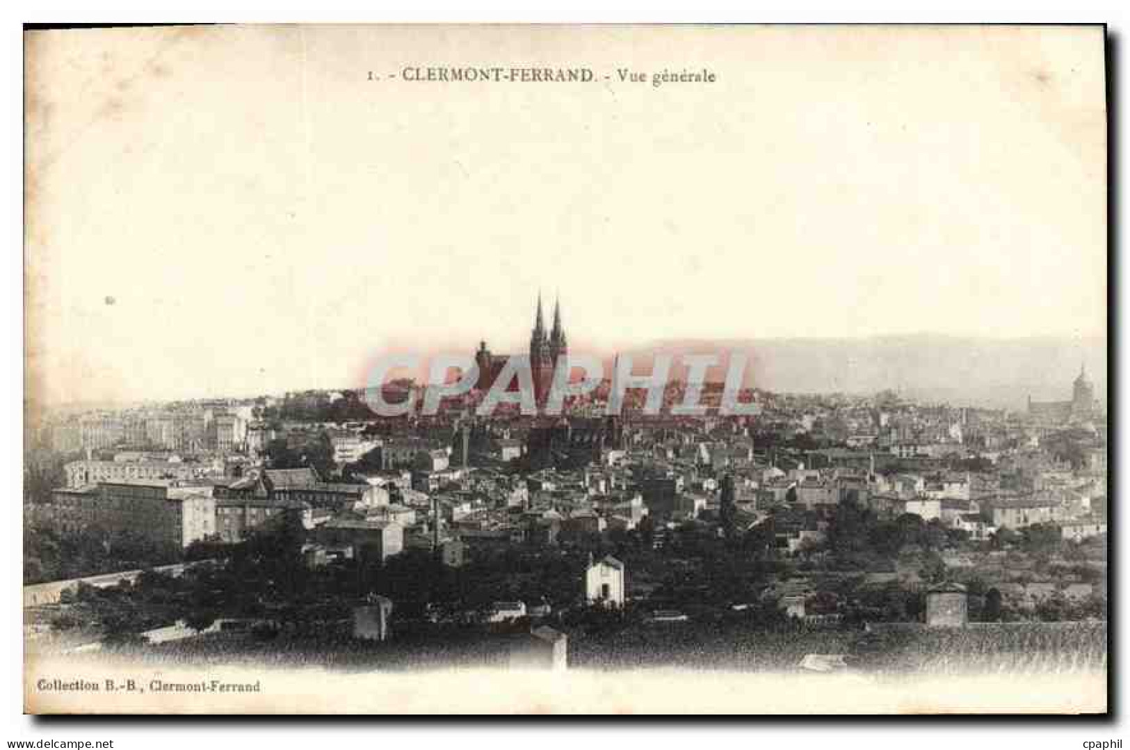 CPA Clermont Ferrand Vue generale