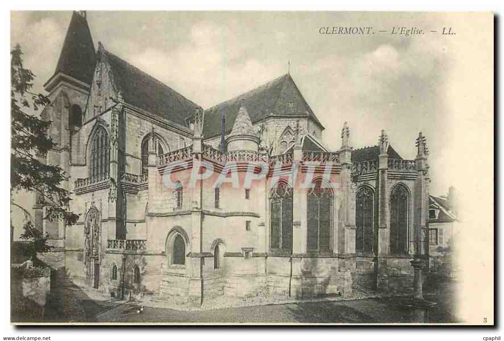 CPA Clermont l'Eglise