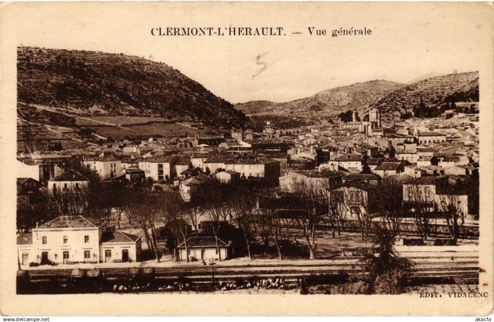CPA Clermont-L'Herault - Vue generale (255586)
