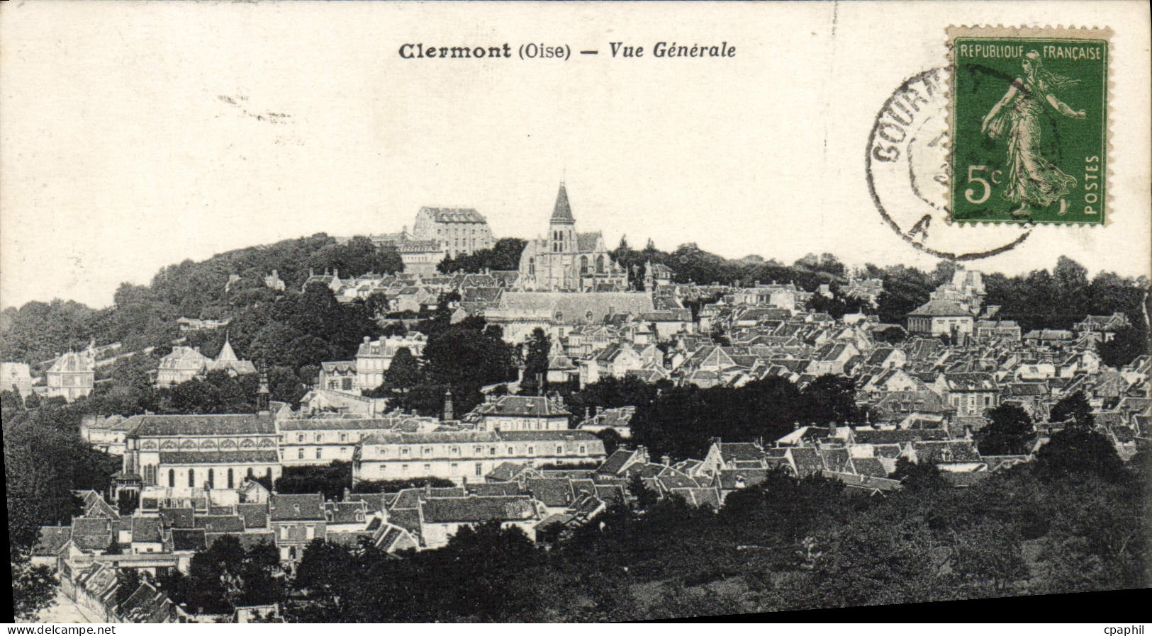 CPA Clermont Vue Generale