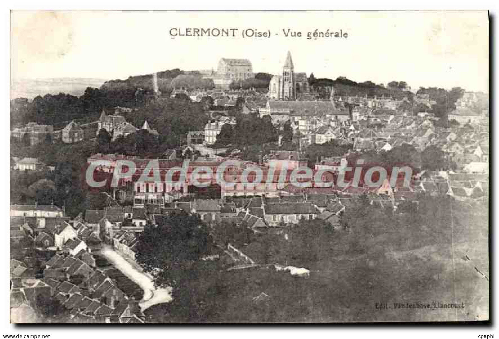 CPA Clermont Vue Generale