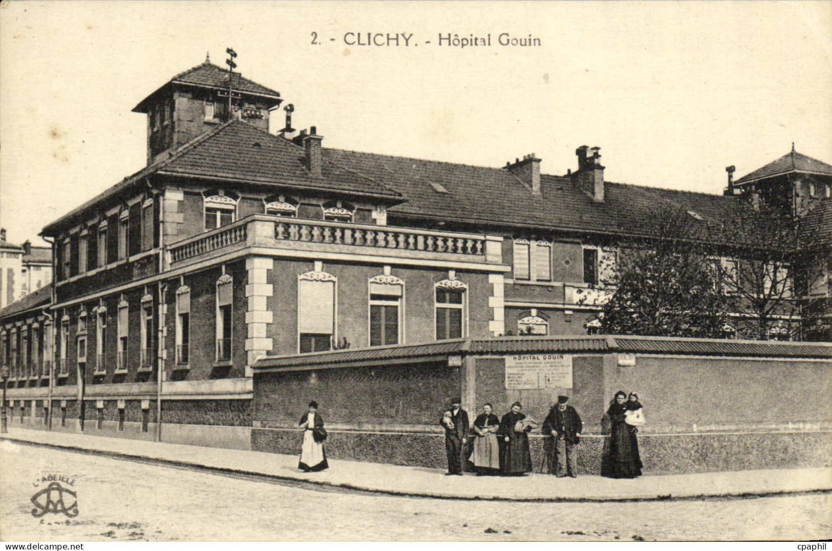 CPA Clichy Hopital Gouin