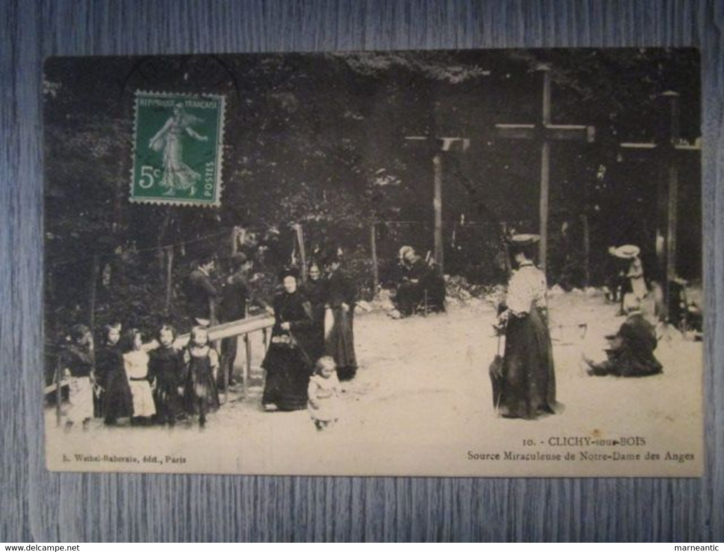 cpa Clichy sous bois(93)ND des anges-source miraculeuse