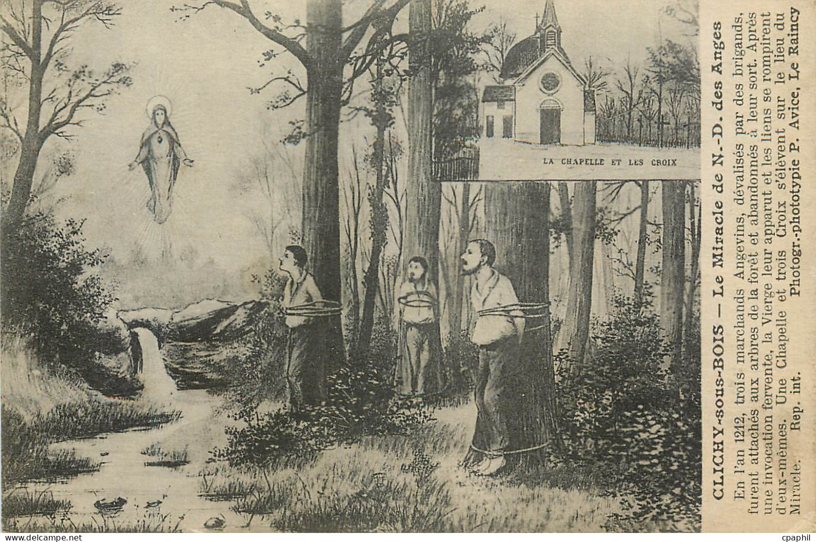 CPA Clichy-sous-Bois Le Miracle de N D des Anges