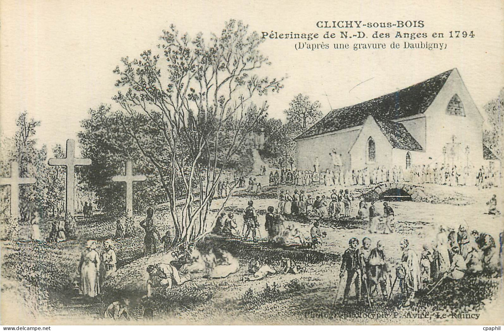 CPA Clichy sous Bois Pelerinage de ND des Anges
