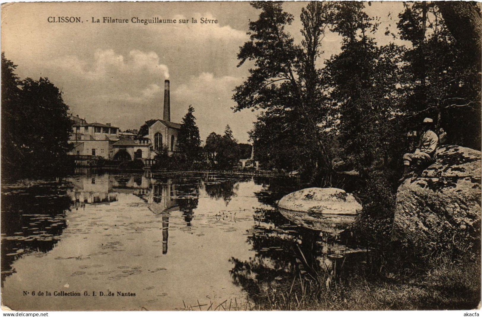 CPA Clisson Filature Cheguillaume (1440142)