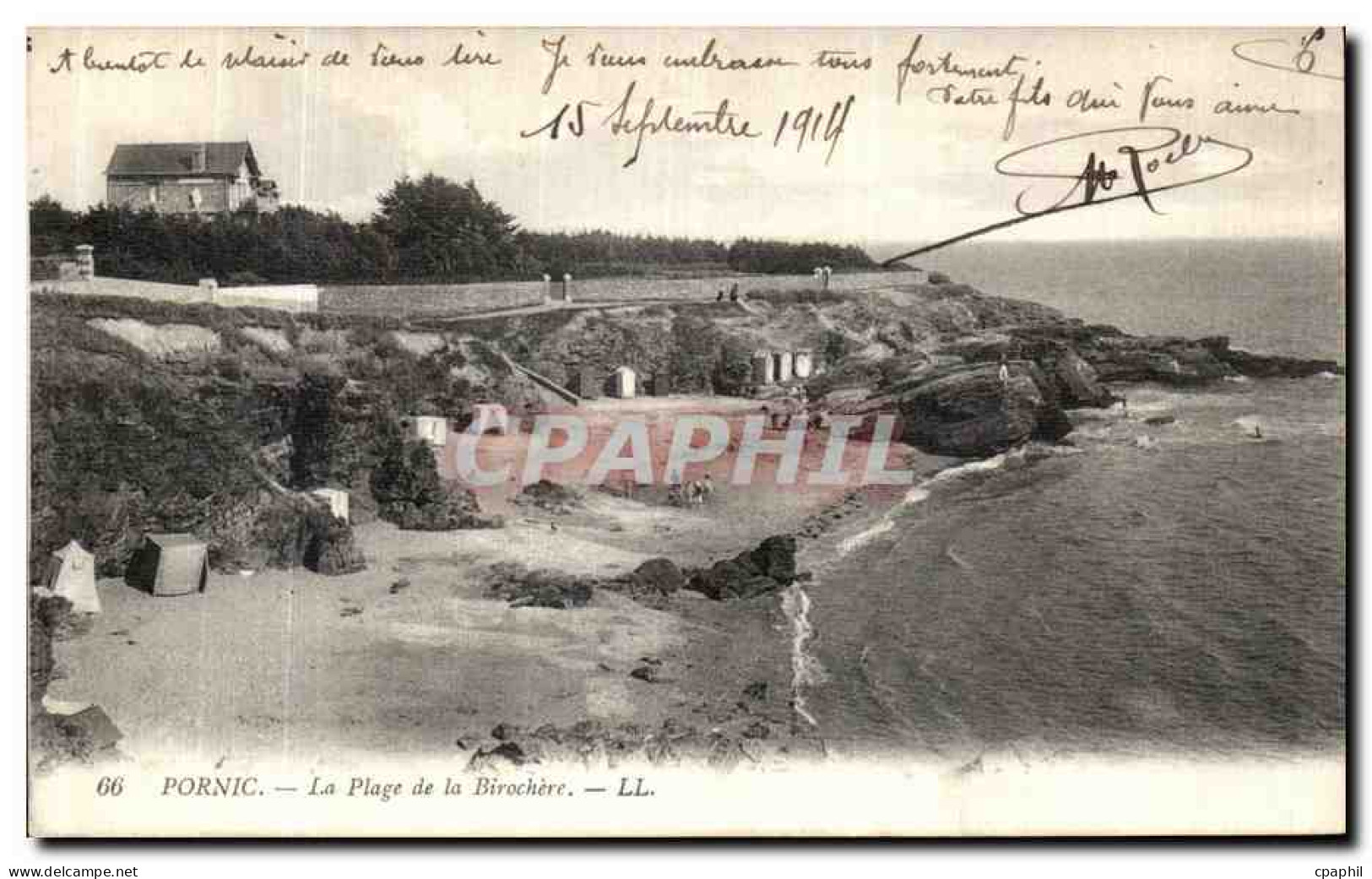 CPA Clisson La Plage de la Birochere