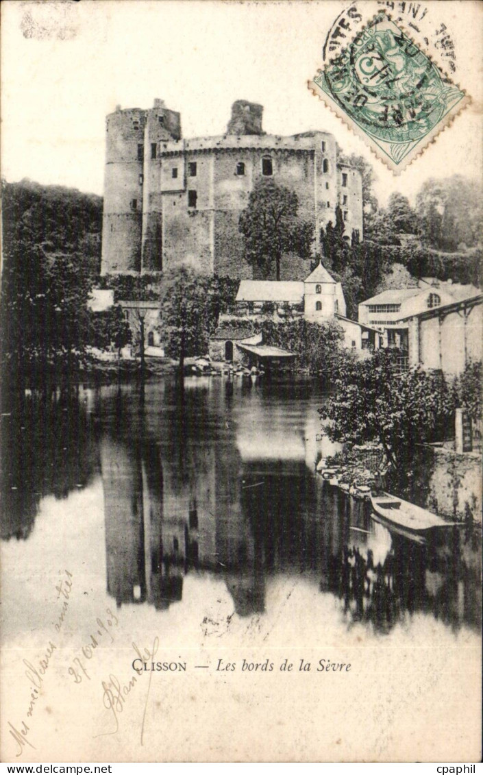 CPA Clisson Les bords de la Sevre