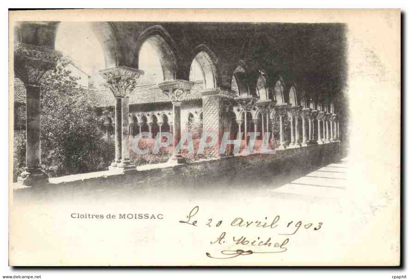 CPA Cloitre de Moissac