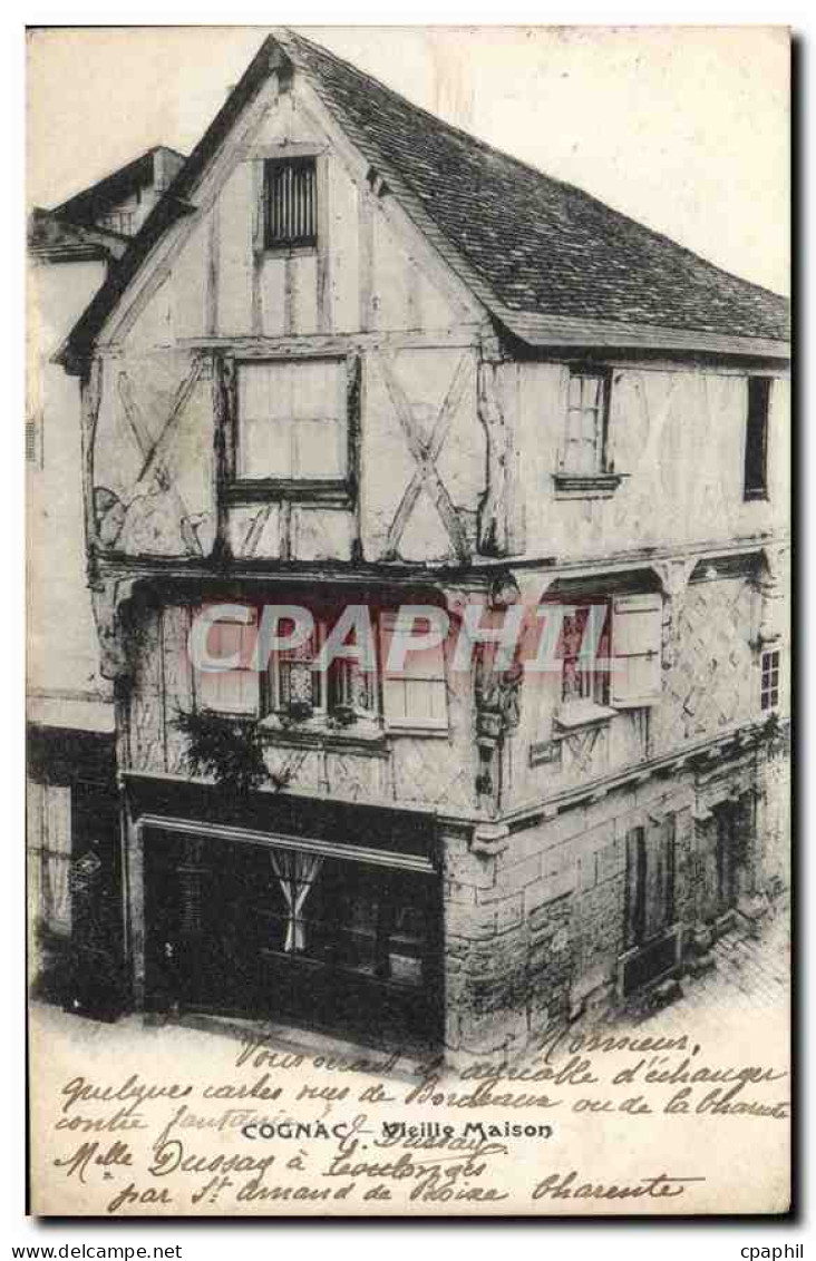 CPA Cognac Vieille Maison