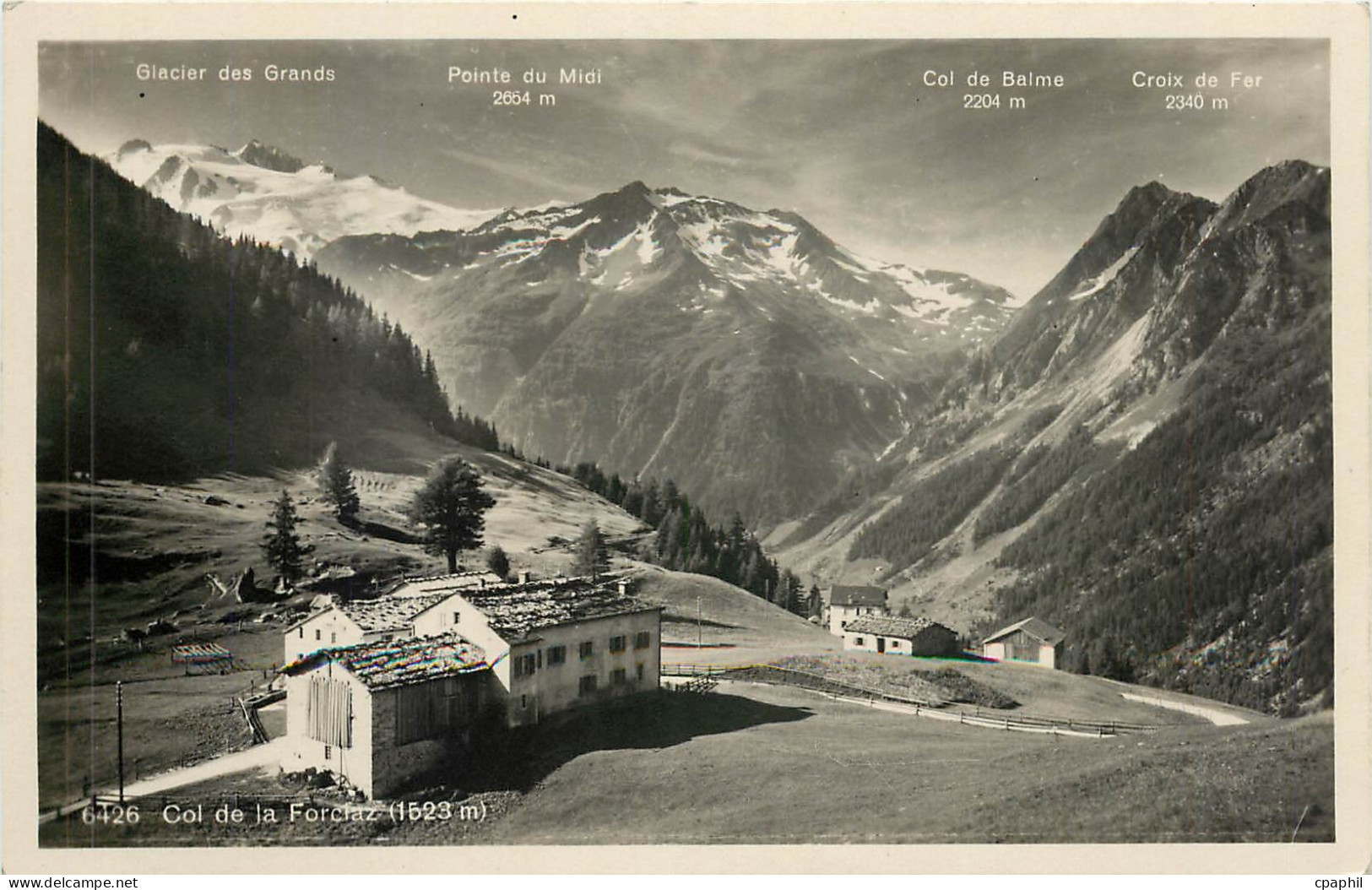 CPA Col de la Forclaz (1523)