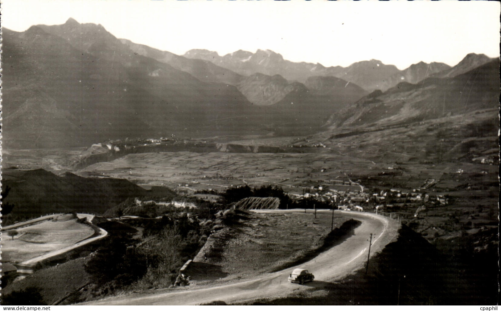 CPA Col De Vars et Les Lacets Vers Guillestre