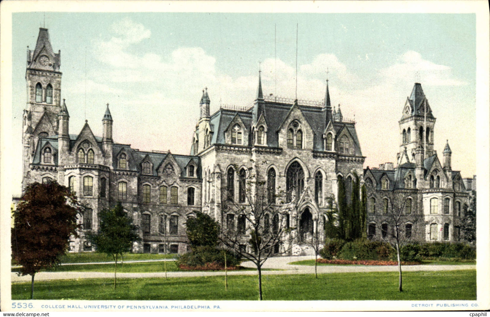 CPA College Hall University Of Pennsylvania Philadelphia Pa