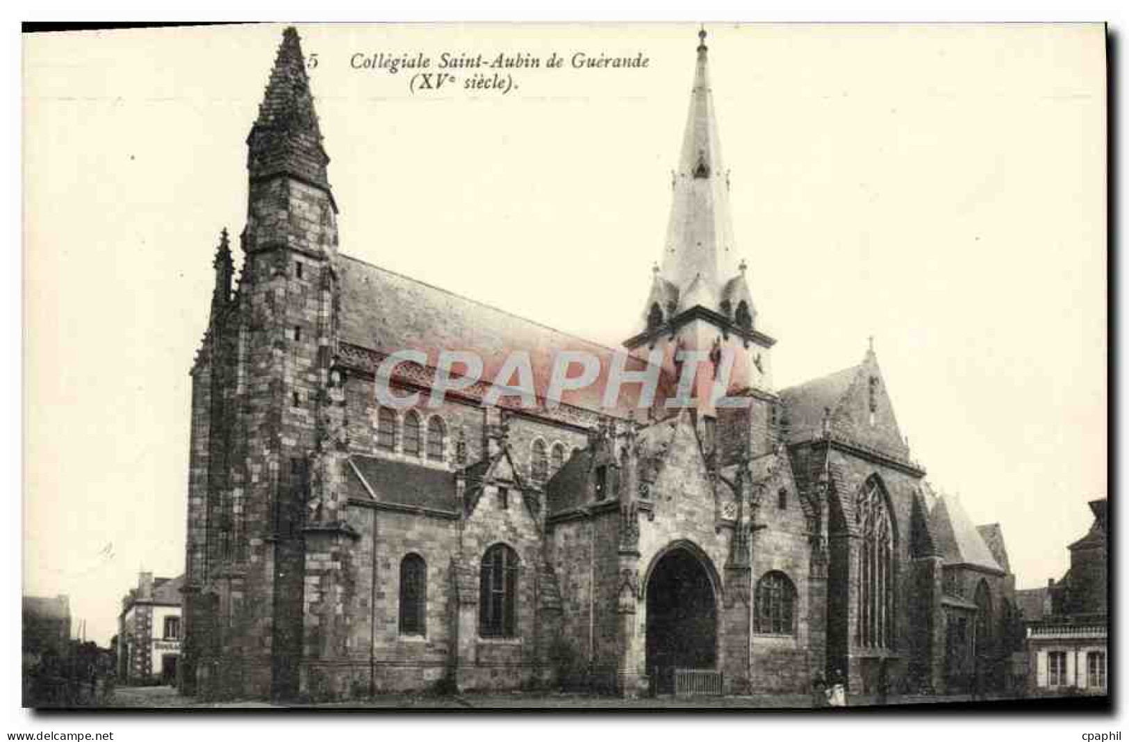 CPA Collegiale Saint Aubin de Guerande