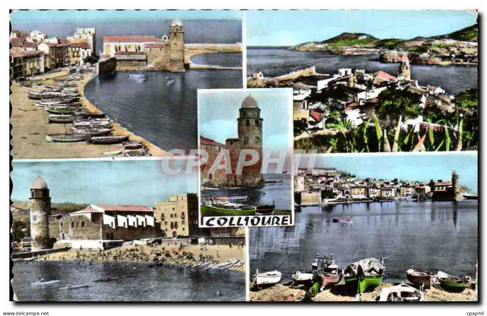 CPA Collioure En Parcourant La Cote Vermeille