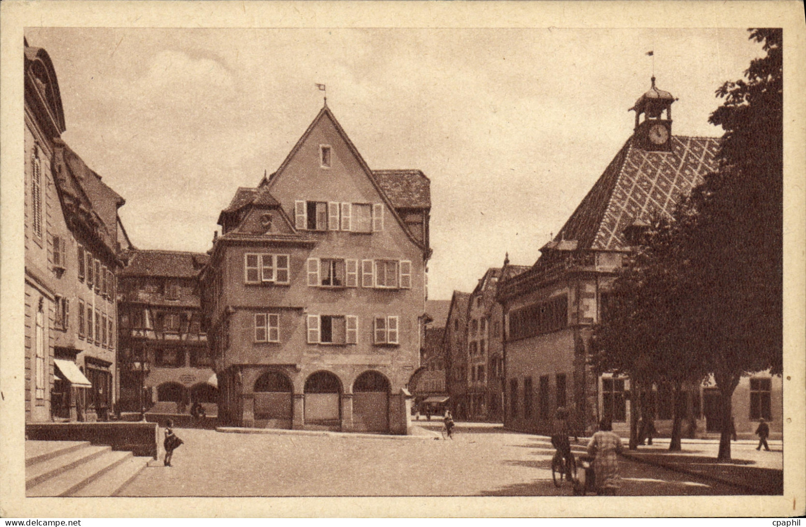 CPA Colmar Obstmarkt