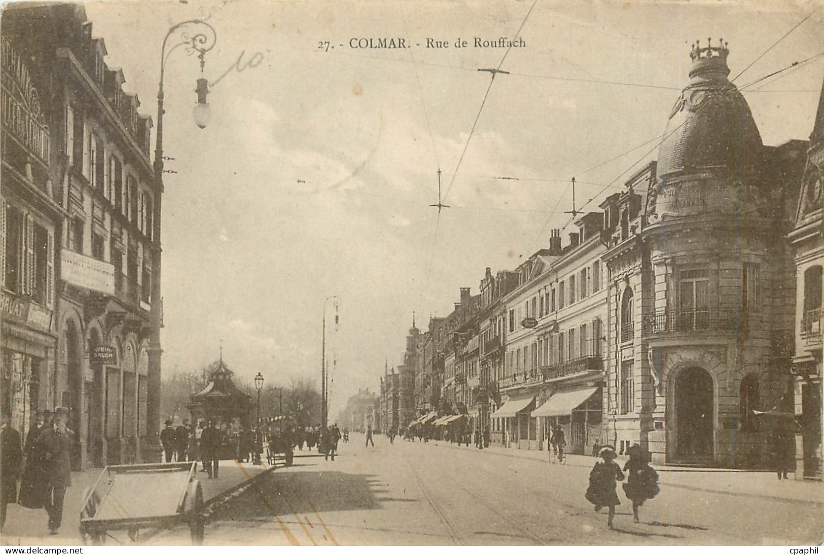 CPA Colmar Rue de Rouffach