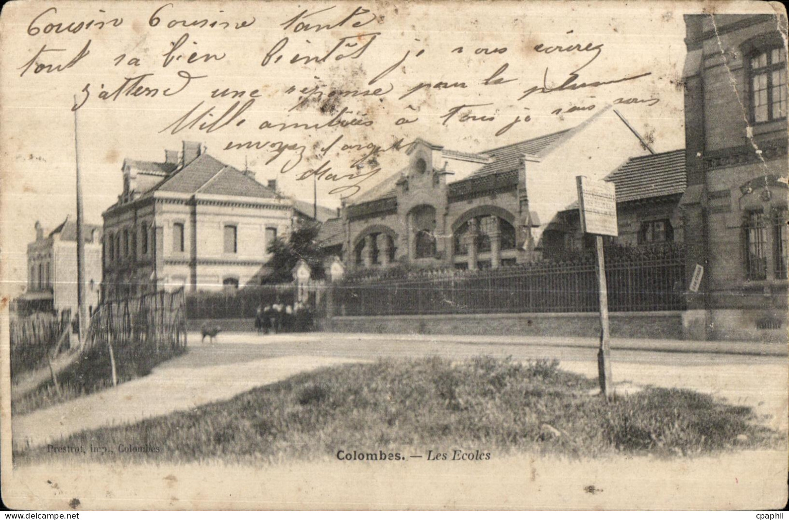 CPA Colombes Les Ecoles