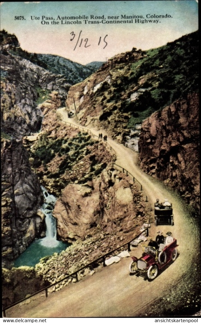 CPA Colorado USA, Ute Pass, Lincoln Trans-Continental Highway