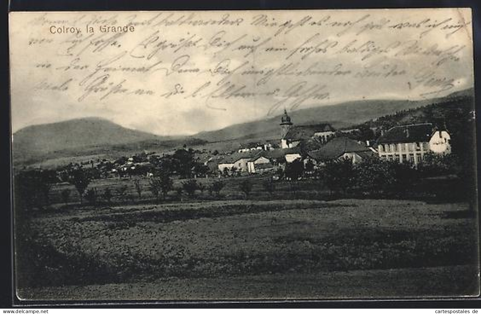 CPA Colroy-la-Grande, vue générale