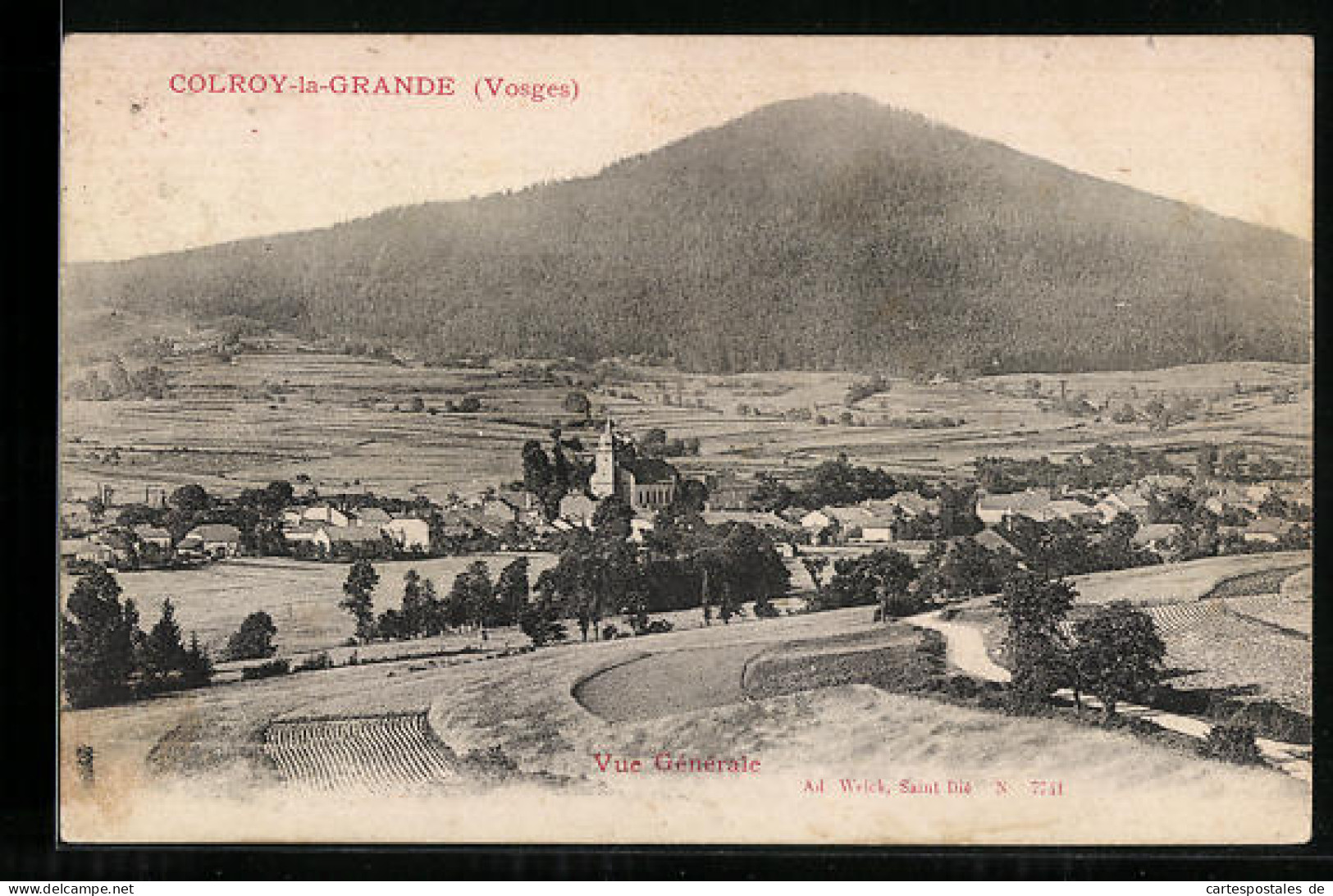 CPA Colroy-la-Grande, Vue Générale