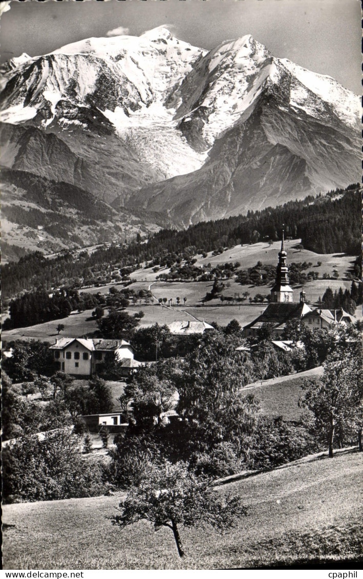CPA Combloux Et Le Mont Blanc