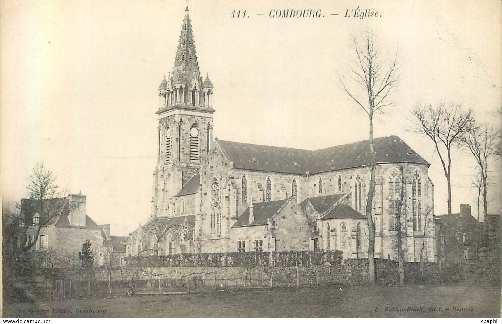 CPA Combourg l'Eglise