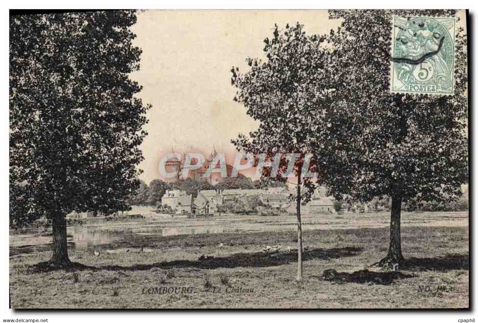 CPA Combourg Le chateau