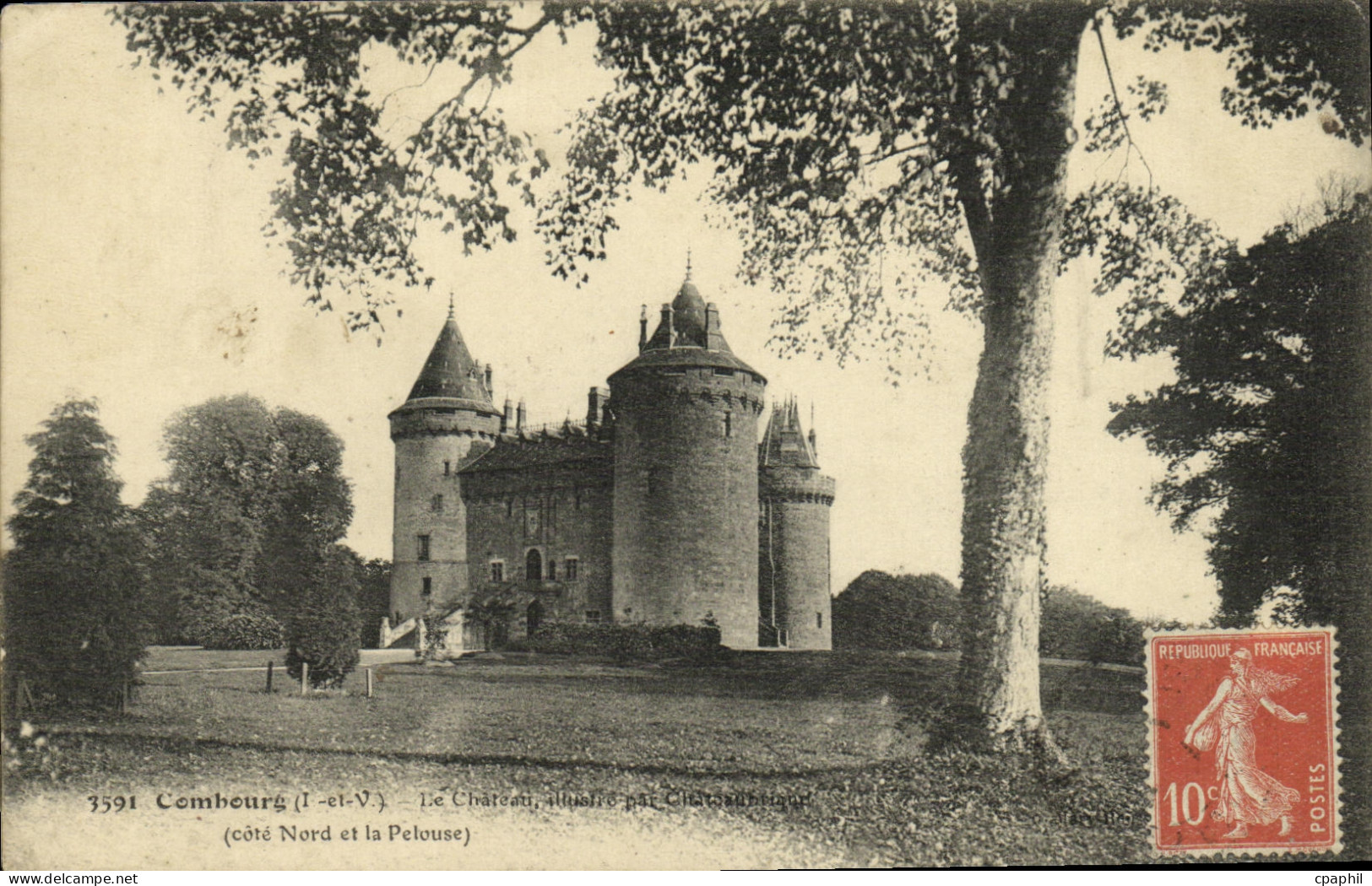CPA Combourg Le Chateau