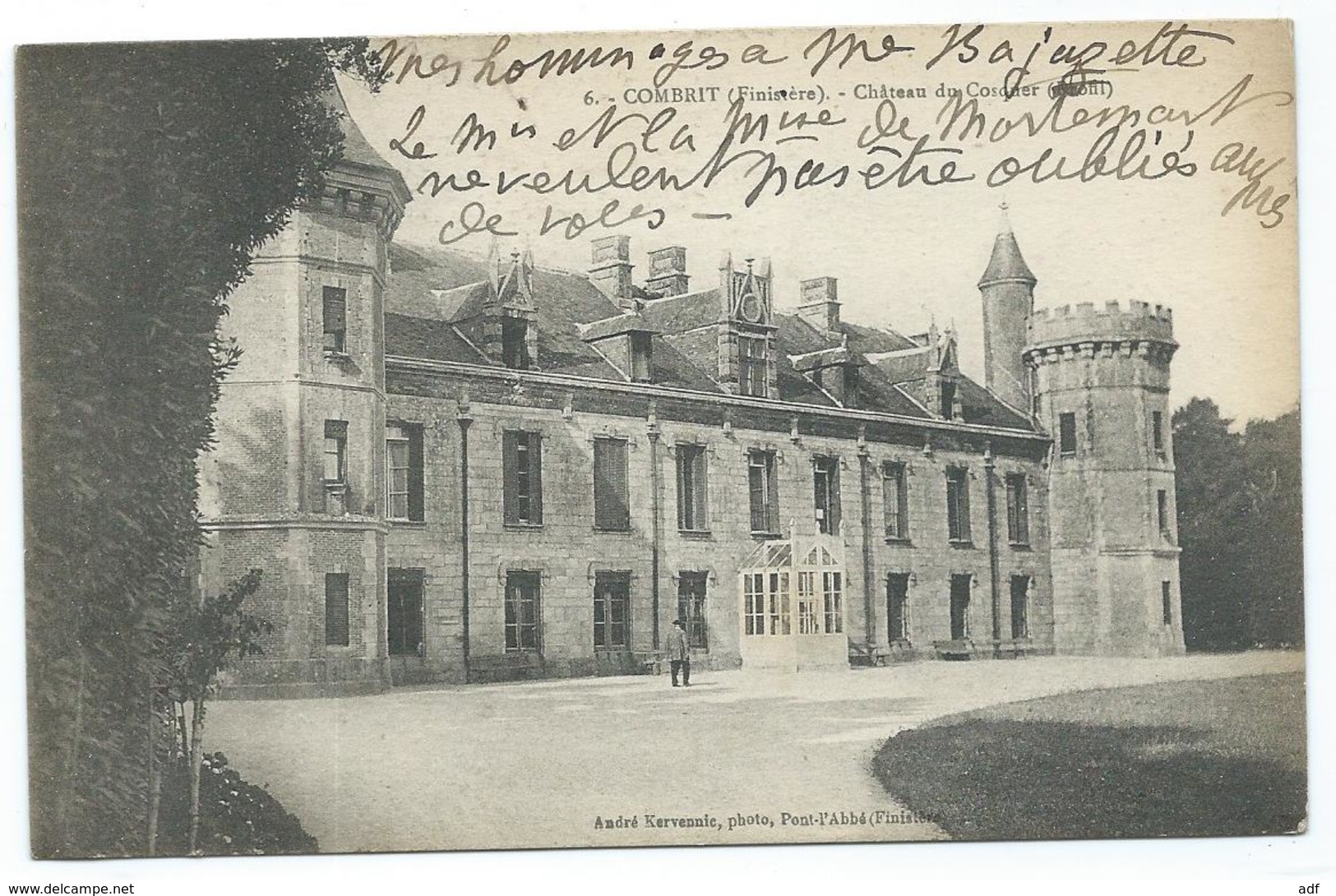 CPA COMBRIT, CHATEAU DU COSQUER, FINISTERE 29