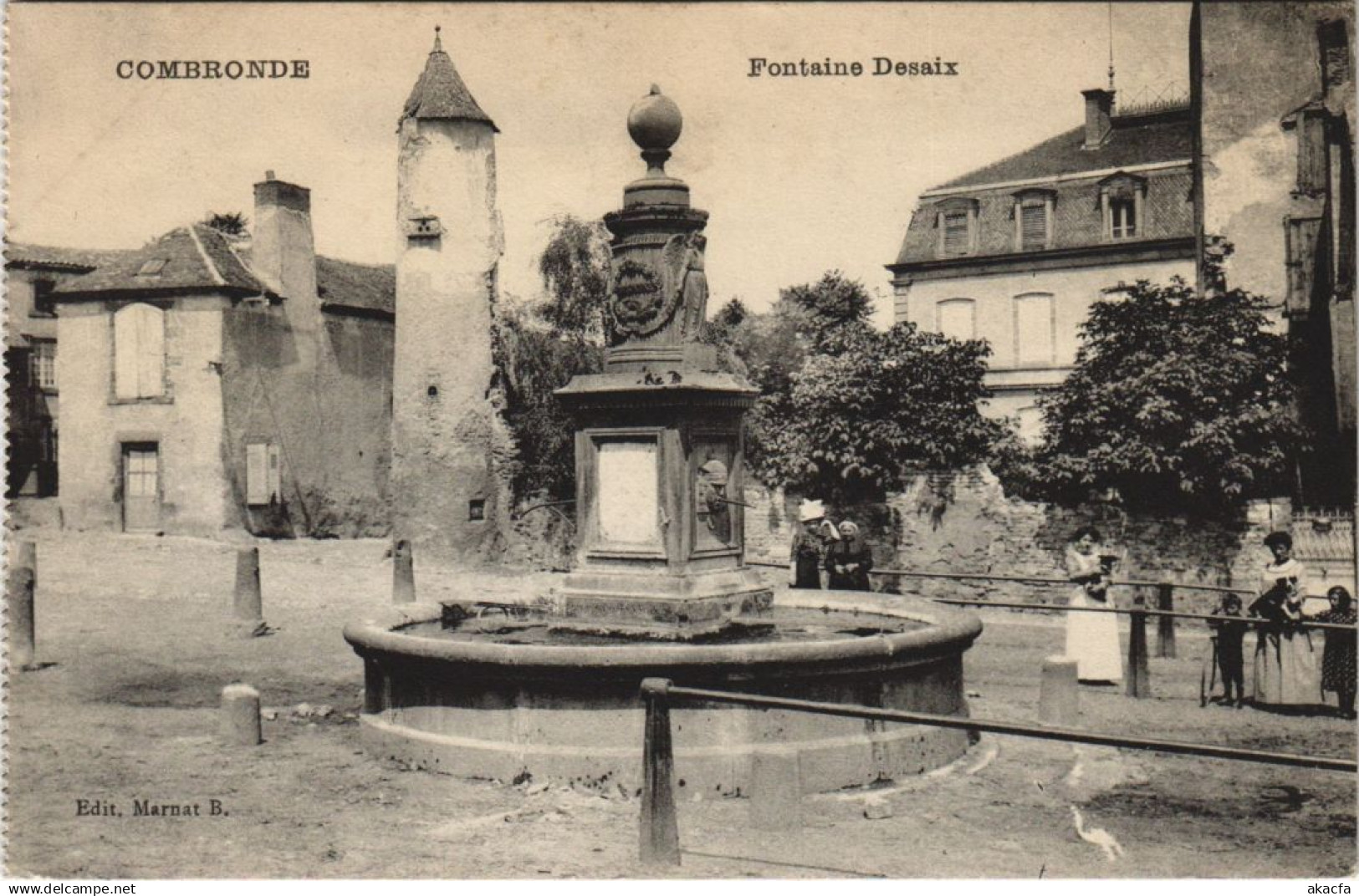 CPA COMBRONDE Fontaine Desaix (1254870)