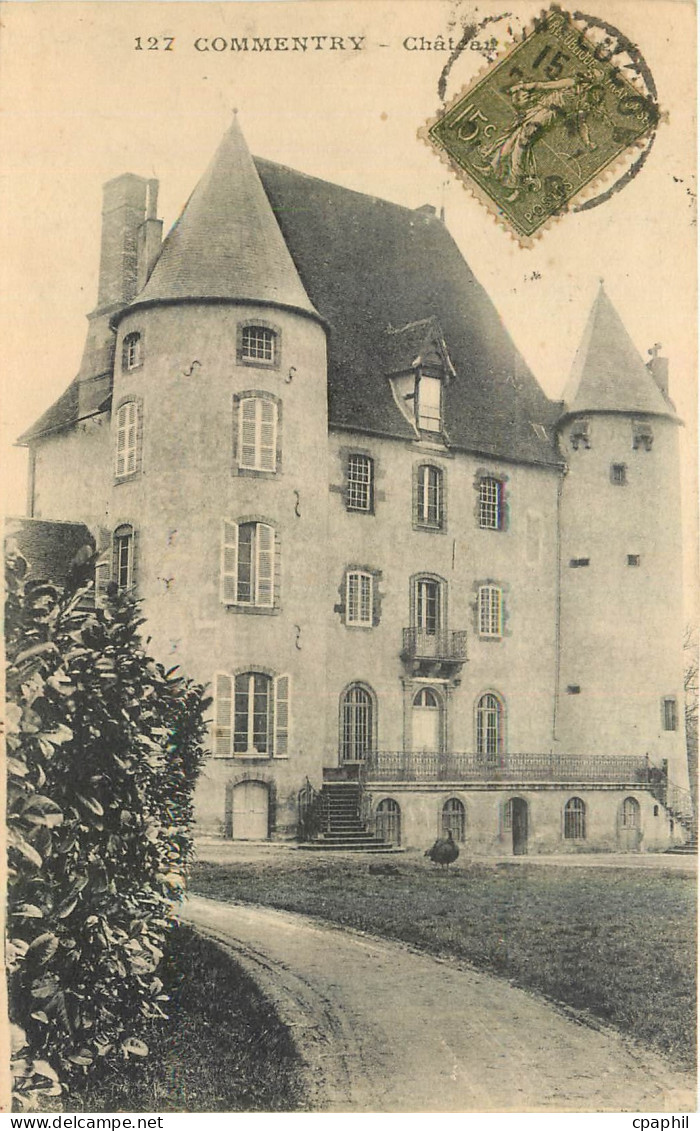 CPA Commentry Chateau