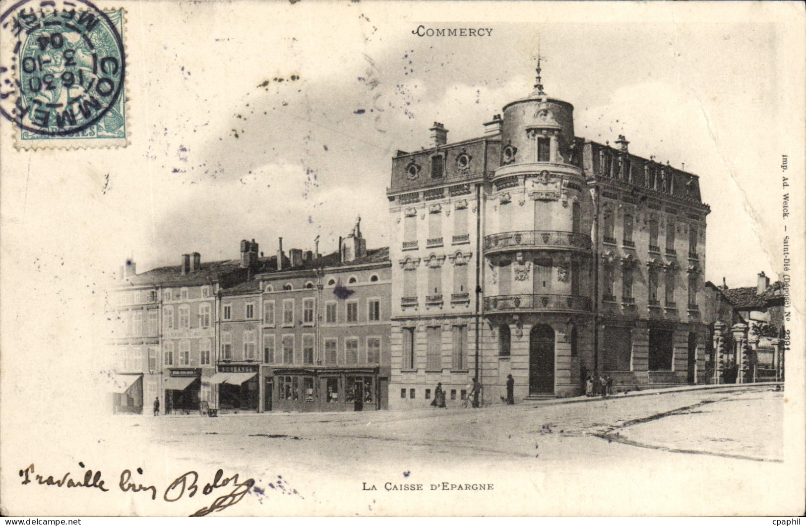 CPA Commercy La Caisse D'Epargne
