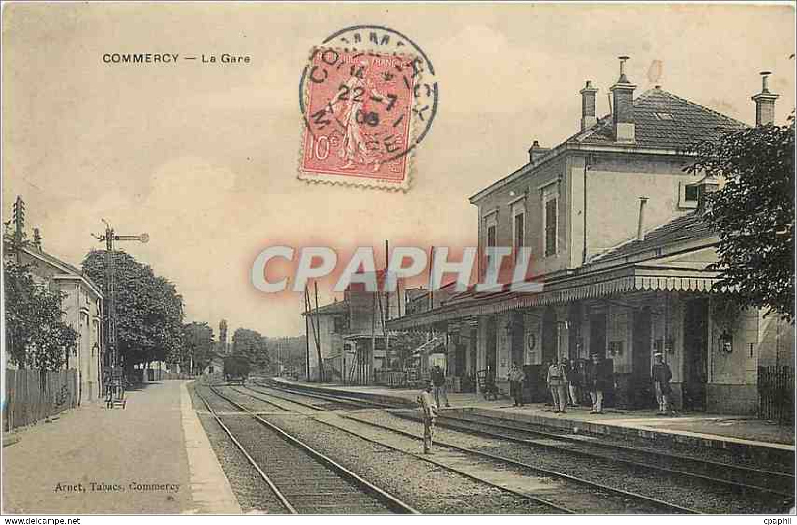 CPA Commercy La Gare