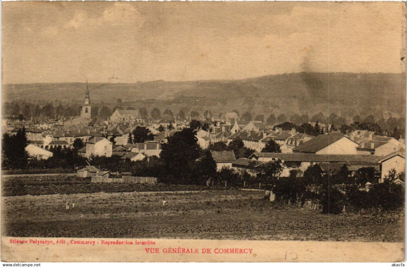 CPA COMMERCY - Vue générale de COMMERCY (631405)