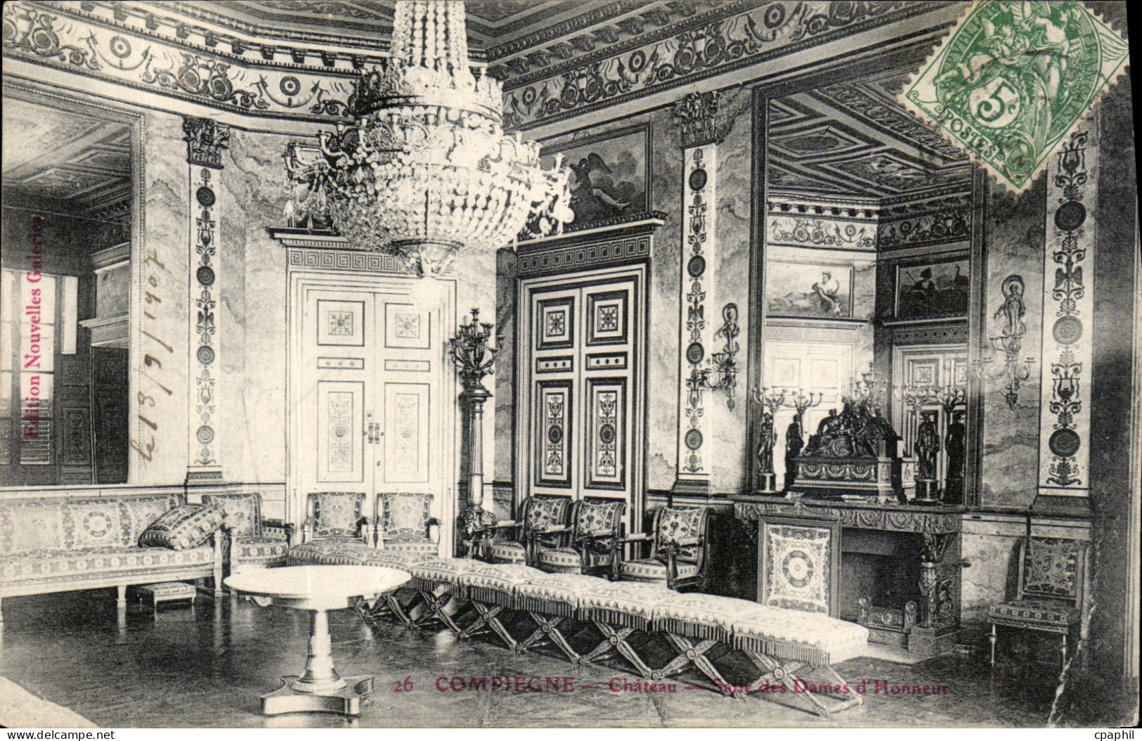 CPA Compiegne Chateau