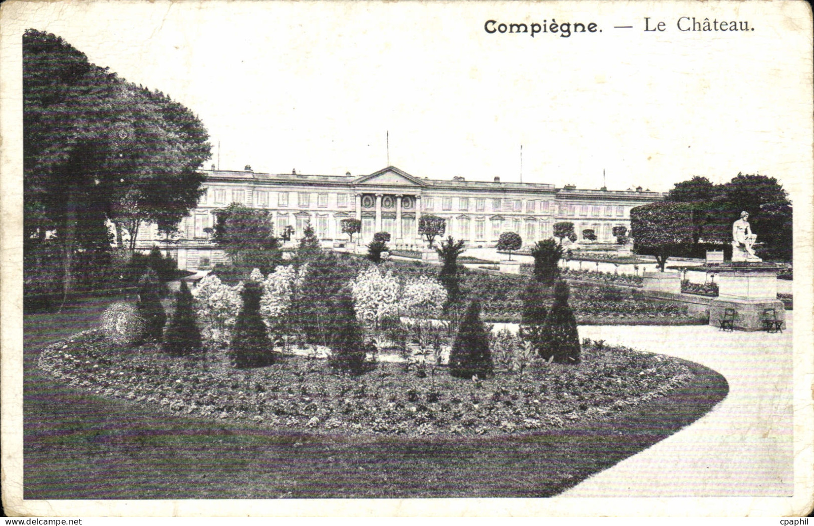CPA Compiegne le Chateau